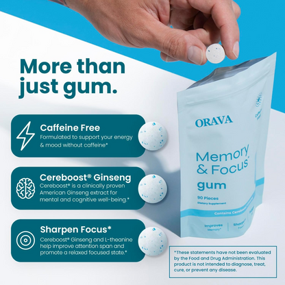 Orava™ Neuro-Focusing Gum